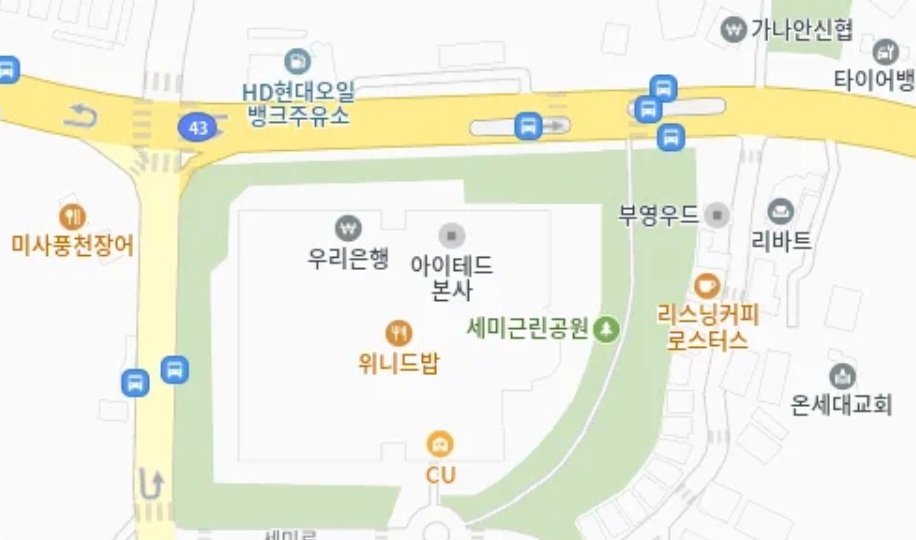 바로얼라이언스 위치 지도